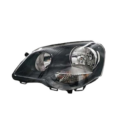 2QZ000203/204 <br />POLO 2006-2010  <br />Headlight Halogen Black  <br />6Q2941007N / 6Q2941008N